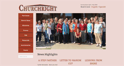 Desktop Screenshot of churchright.org